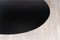 Eettafel Florence ovaal mangohout 180x100 cm - Zwart | Glad