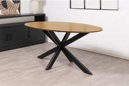 Eettafel Florence ovaal mangohout 300x110 cm - Naturel | Glad