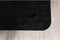 Eettafel Florence rechthoek afgerond gezandstraald 240x100 cm - Zwart | Meubelplaats