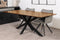 Eettafel Florence rechthoek afgerond glad 300x110 cm - Naturel | Meubelplaats