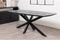 Eettafel Florence rechthoek facetrand 240x100 cm Glad- Bruin
