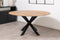 Eettafel Florence Rond mangohout 110x110 cm - Naturel | Gezandstraald