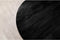 Eettafel Florence Rond mangohout 110x110 cm - Zwart | Gezandstraald
