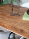 Eettafel James Bruin 220 x 100 cm