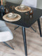 Eettafel James Zwart 220 x 100 cm