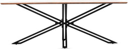 Eettafel Jasmin mangohout 180x90 cm - Bruin