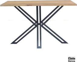 Eettafel Jayden rechthoek mangohout 120x80 cm