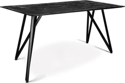Eettafel Kingston 160 cm - Zwart | BY-OLAF