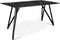 Eettafel Kingston 160 cm - Zwart | BY-OLAF