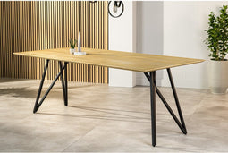 Eettafel Kingston 200 cm - Naturel | BY-OLAF