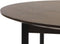 Eettafel Latina Espresso Rond 120 cm - Giga Living