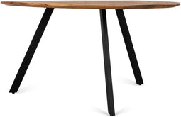 Eettafel Mangohout Berlin – Rond – 140 cm