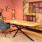 Eettafel mangohout - Eettafel Mia - Eetkamertafel industrieel 200 cm
