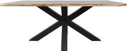 Eettafel Mats 200 cm - Spinpoot - Boomstamblad