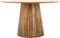Eettafel Nara rond mangohout 140 cm