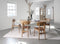 Eettafel Naturel Eikenhout - 1-2 personen - 190x100x75cm - Nola