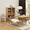 Eettafel Naturel Eikenhout - 150x90x75cm - Barrali