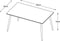 Eettafel Naturel Eikenhout - 150x90x75cm - Barrali