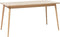 Eettafel Naturel Eikenhout - 150x90x75cm - Barrali