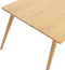 Eettafel Naturel Eikenhout - 150x90x75cm - Barrali