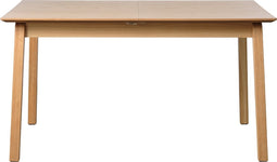 Eettafel Naturel Eikenhout - Uitschuifbaar - 140-200cm - Bari