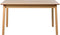 Eettafel Naturel Eikenhout - Uitschuifbaar - 140-200cm - Bari