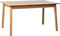 Eettafel Naturel Eikenhout - Uitschuifbaar - 140-200cm - Bari
