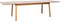 Eettafel Naturel Eikenhout - Uitschuifbaar - 190-290cm - Bari