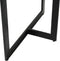 Eettafel Newcastle 180 cm - zwart | Hotel collection