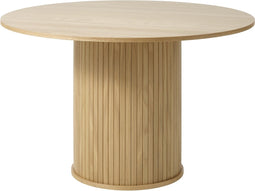 Eettafel Nola Naturel Ø120 cm - Giga Living
