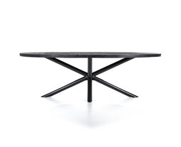 Eettafel Oscar | Zwart | 240x110 | Eleonora