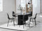 Eettafel Ovaal 180cm - Zwart Eiken - 180x95x75cm - Giga Living