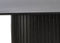 Eettafel Ovaal 180cm - Zwart Eiken - 180x95x75cm - Giga Living