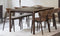 Eettafel Rechthoek 180cm - Bruin Eikenhout - 4-6 Personen - Arun - Giga Living