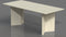 Eettafel Rechthoek 200cm - Greige MDF - 90x200x75cm - Palma - Giga Living