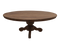 Eettafel rond bolpoot 3 teen
