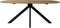 Eettafel Runa Deens ovaal mangohout 160 cm - Naturel