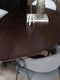 Eettafel Tinus Bruin - Kiezelvormig 200 cm