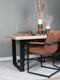 Eettafel Uvra 180 cm - u poot - Mangohout Naturel
