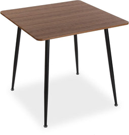 Eettafel Versa Iulia Hout Metaal Melamine Hout MDF 80 x 75 x 80 cm