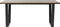 Eettafelblad Bruin - Eikenhout - 90x180x3,5cm - Eettafelblad Reno Smoked - Giga Living