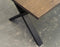 Eettafelblad Donkerbruin - Eikenhout - 90x210x3,5cm - Eettafelblad Reno Smoked - Giga Living