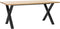 Eettafelblad Naturel - Eikenhout - 210x90x3,5cm - Eettafel Reno - Giga Living