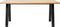 Eettafelblad Naturel - Eikenhout - 90x180x3,5cm - Eettafelblad Reno Naturel - Giga Living