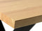 Eettafelblad Naturel - Eikenhout - 90x180x3,5cm - Eettafelblad Reno Naturel - Giga Living