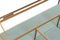 Doos-Juwelenkistje DKD Home Decor Kristal Metaal Aluminium (27 x 15 x 5,5 cm) (2 Stuks)