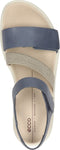 Ecco Flowt W - Sandalen - Klittenbandsluiting - Blauw
