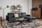 Tower living cambridge 2,5-al/ar + chaise r/l - adore 029 anthracite grey
