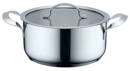 Kookpot met Deksel Haeger PA-18H.001A Beige Grijs Ø 18 cm