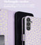 iMoshion Hoesje Geschikt voor Samsung Galaxy S23 FE Hoesje Met Pasjeshouder - iMoshion Design Bookcase smartphone - Paars / White Daisy